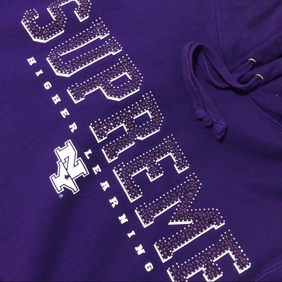 supreme violet hoodie